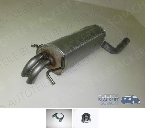 Auspuff endtopf anbauteile - auspuff,